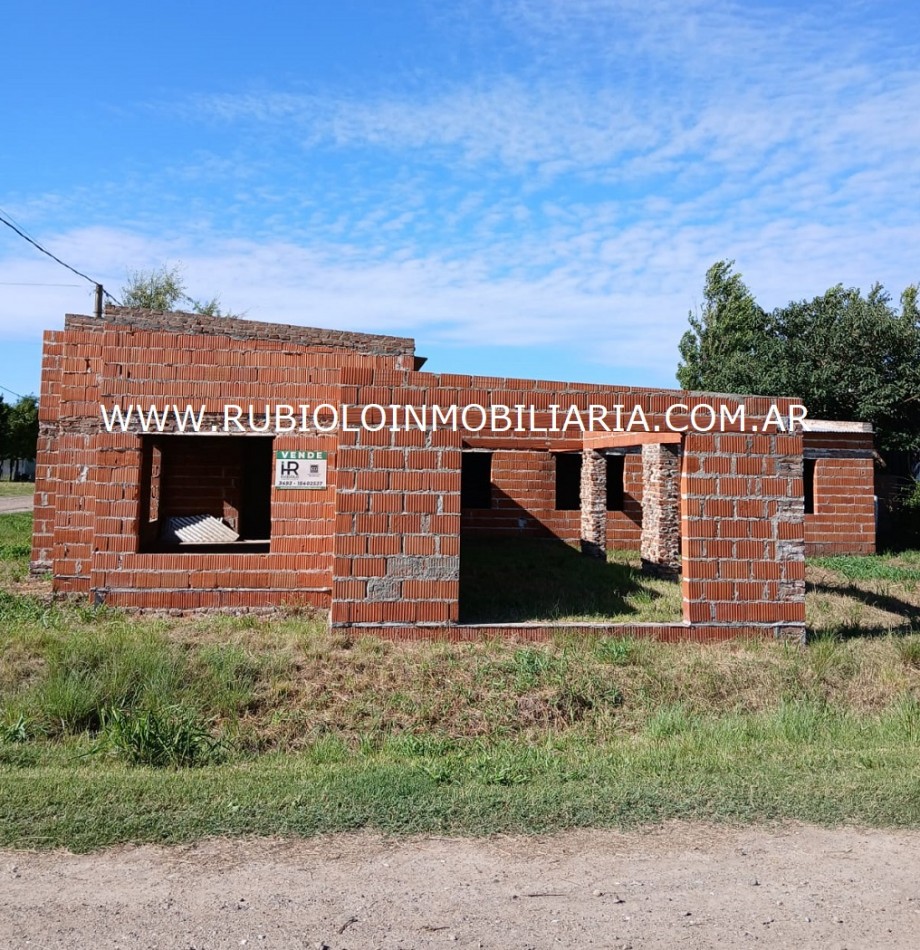 COLONIA ALDAO - SF - (en Construccion)  VIVIENDA de 3 DORMITORIOS, Estar / Comedor /Cocina , Ante Baño y Baño, Lavadero, Cochera y patio