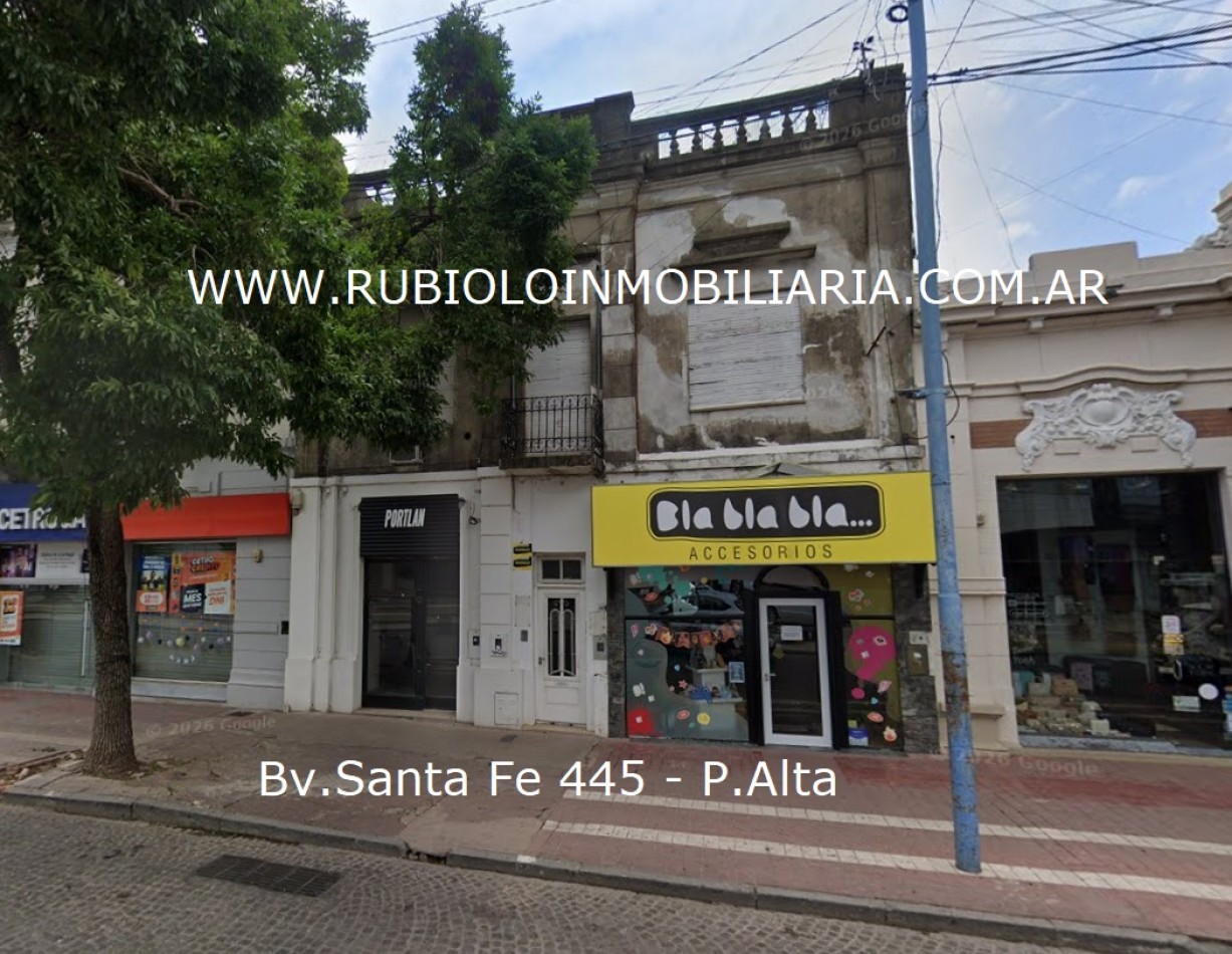 RAFAELA - BV. SANTA FE 445 - Planta Alta - 4 Dormitorios -2 Baños y dependencias