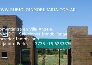 VILLA ANGELA - Chaco - Lote 2400 m2  - Avda. del Trabajo - 108 m2 de CONSTRUCCION COMERCIAL A ESTRENAR