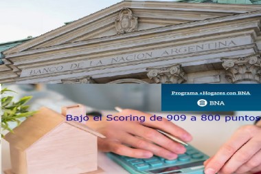 El Banco Nación bajó el scoring para acceder a un crédito hipotecario: qué es y cómo mejorarlo
