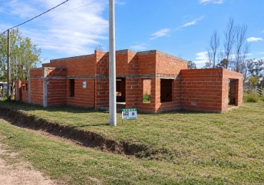 COLONIA ALDAO - SF - (en Construccion) VIVIENDA de 3 DORMITORIOS, Estar / Comedor /Cocina , Ante Baño y Baño, Lavadero, Cochera y patio